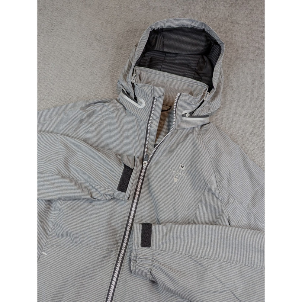 Zero Restriction Wind Jacket Women S Gray Parker Windbreaker Hooded Full Zip